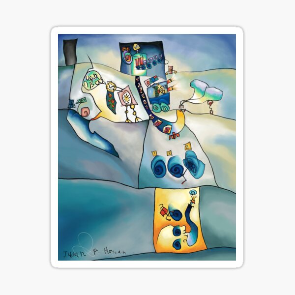 Robot Hangout  Sticker