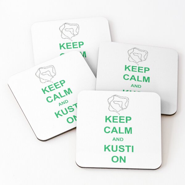 Item preview, Keep Calm and Kusti On: GREEN designed and sold by ZAMC.