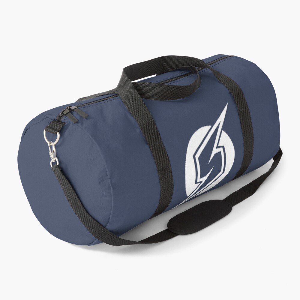 Metroid Symbol - Super Smash Bros. (white) Duffle Bag