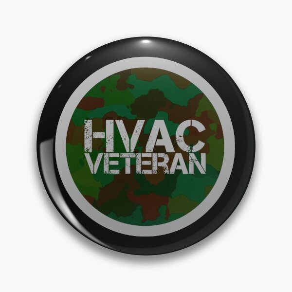 Item preview, Hvac Veteran Green Camo designed and sold by theHVACgang.