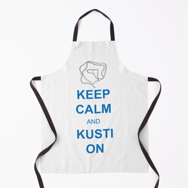 Item preview, Keep Calm and Kusti On: Blue designed and sold by ZAMC.