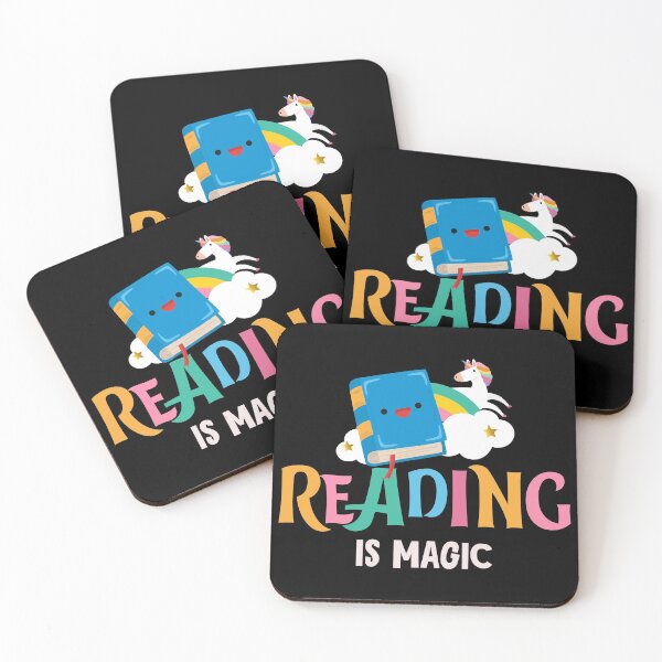 Item preview, Reading is Magic Book Lover Design designed and sold by whereismyrobot.