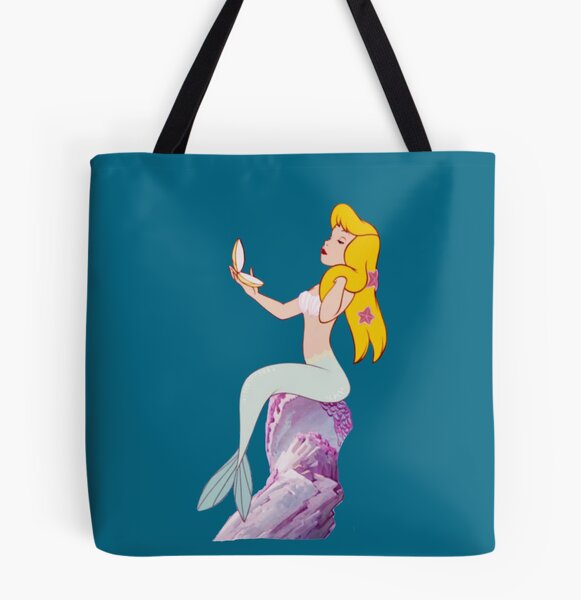 Loungefly Disney The Little Mermaid Blue Watercolor Satchel Bag