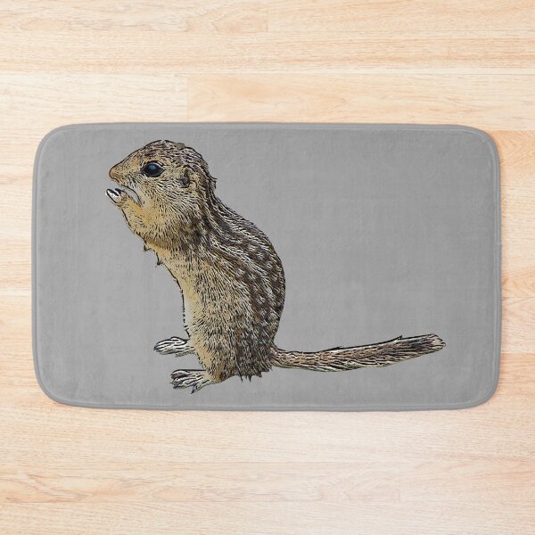 Item preview,  Thirteen-lined Ground Squirrel Black Alternate Print  designed and sold by designsasstultd.