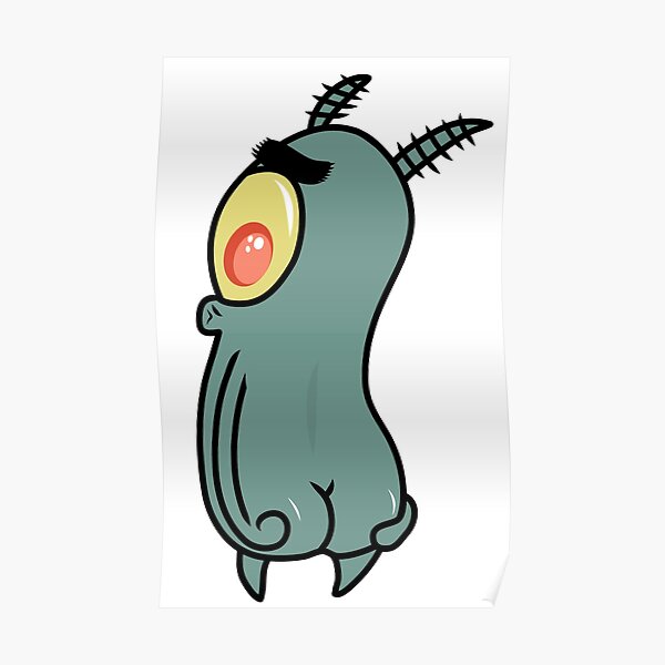 Big Booty Plankton Poster