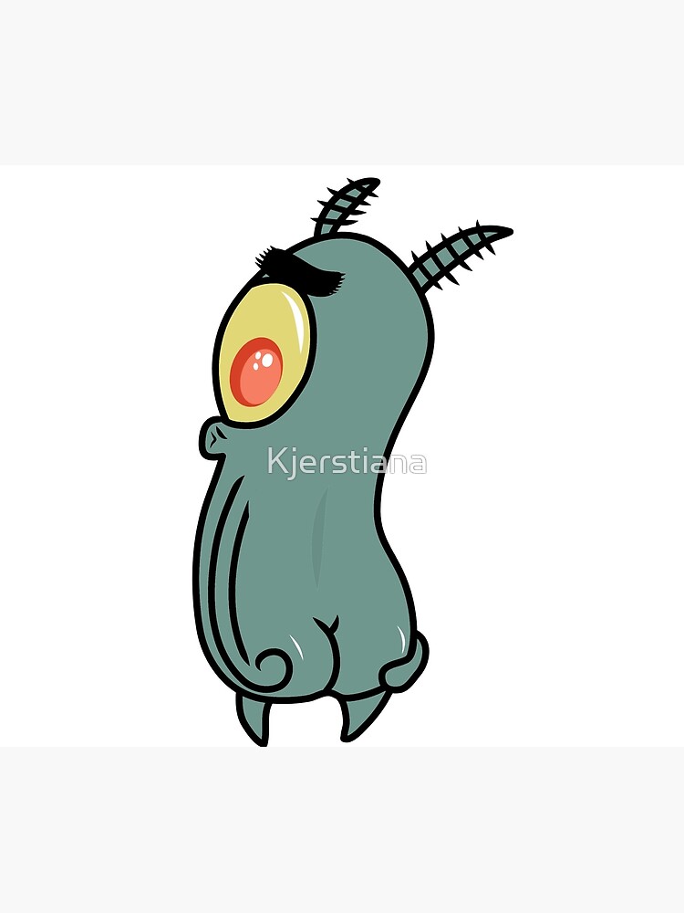 Disover Big Booty Plankton Shower Curtain