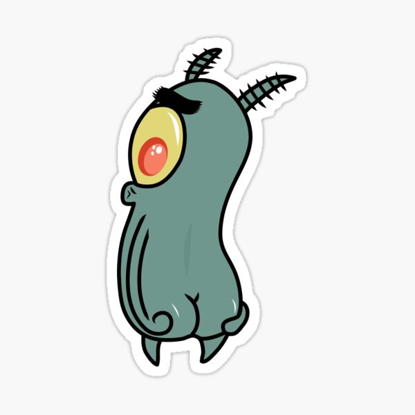 Big Booty Plankton Sticker