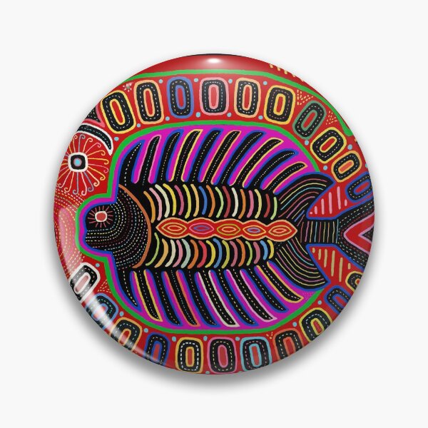 Item preview, Kuna Indian Mola Folk Art - Flying Fish designed and sold by Esprit-Mystique.