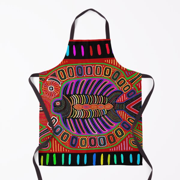 Item preview, Kuna Indian Mola Folk Art - Flying Fish designed and sold by Esprit-Mystique.