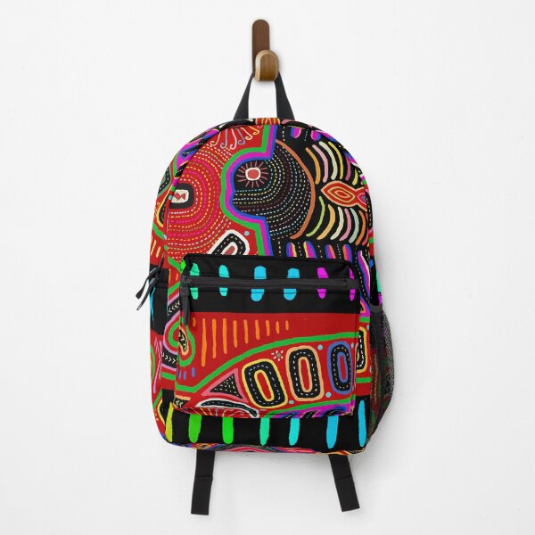 Item preview, Kuna Indian Mola Folk Art - Flying Fish designed and sold by ESPRIT MYSTIQUE.