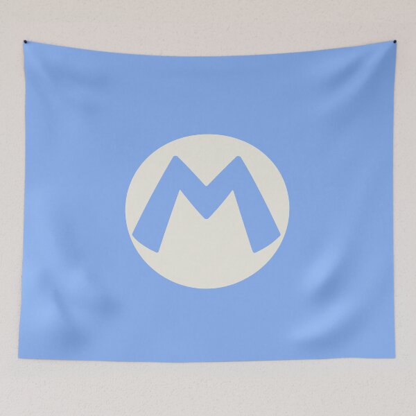 Item preview, letter m blue designed and sold by ZiphGames.