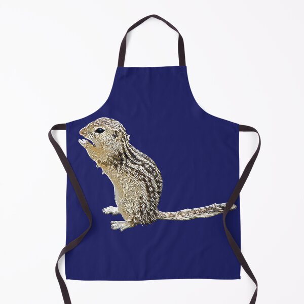 Item preview, Thirteen-lined Ground Squirrel White Alternate Print designed and sold by designsasstultd.