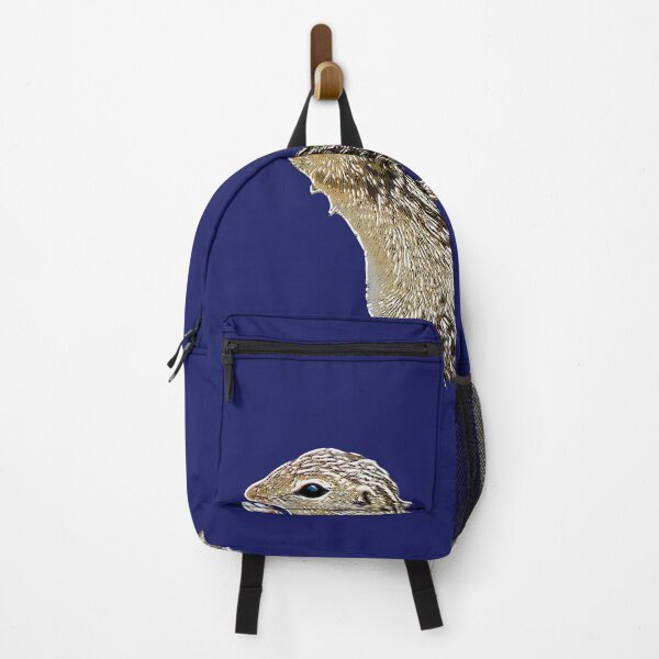 Item preview, Thirteen-lined Ground Squirrel White Alternate Print  designed and sold by designsasstultd.
