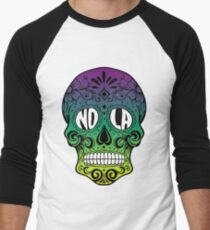 NOLA Skull Men's Baseball ¾ T-Shirt