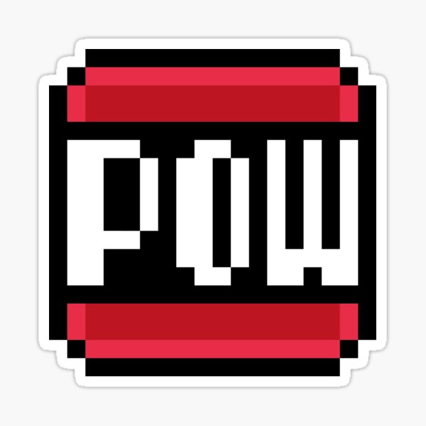 Item preview, Red POW Block designed and sold by CrawfordDesigns.