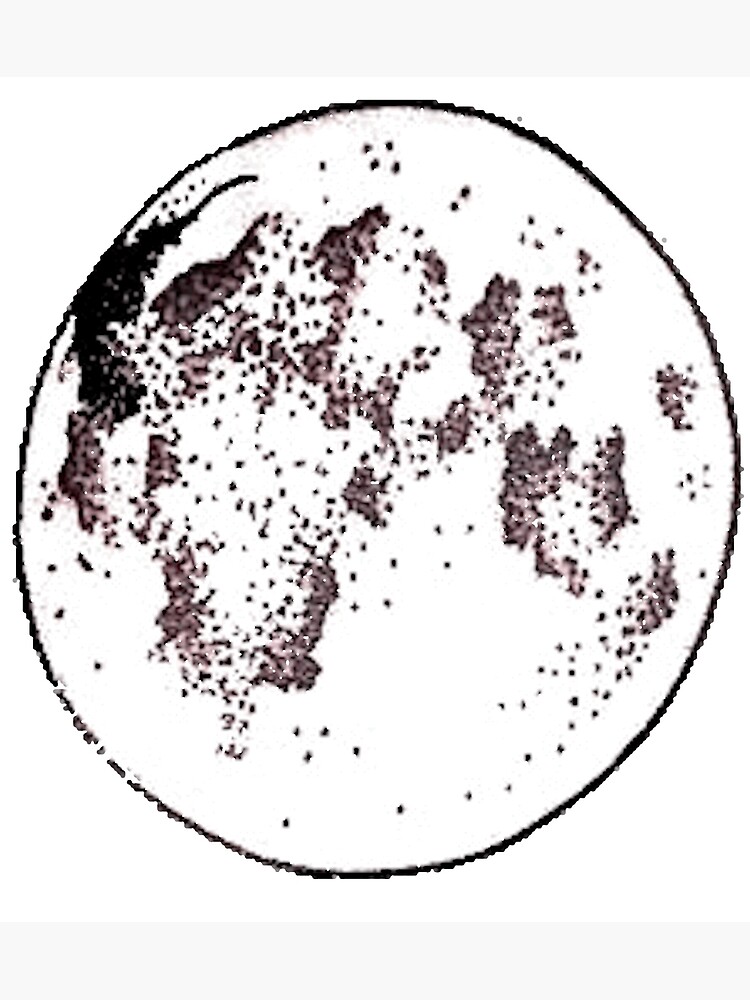 Simple Moon Outline Simple Moon Outline