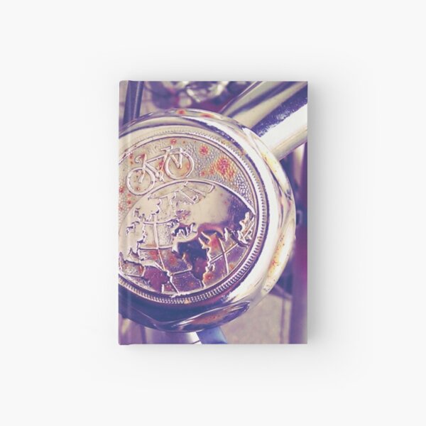 Inspiring Bicycle Bell Hardcover Journal