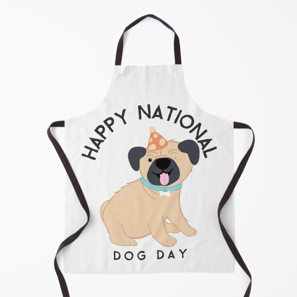 Item preview, Happy national dog day- Funny gift for dog lovers designed and sold by TamGustam.