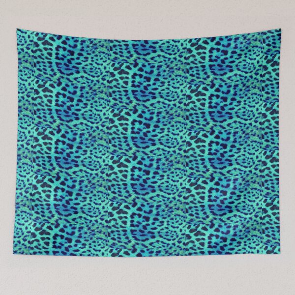Item preview, Blue Cheetah Print, Seamless Pattern Cheetah Design designed and sold by Sabbaht.