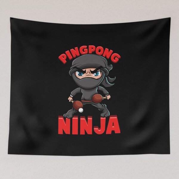 Item preview, Awesome Ping Pong Ninja Table Tennis Pingpong designed and sold by perfectpresents.