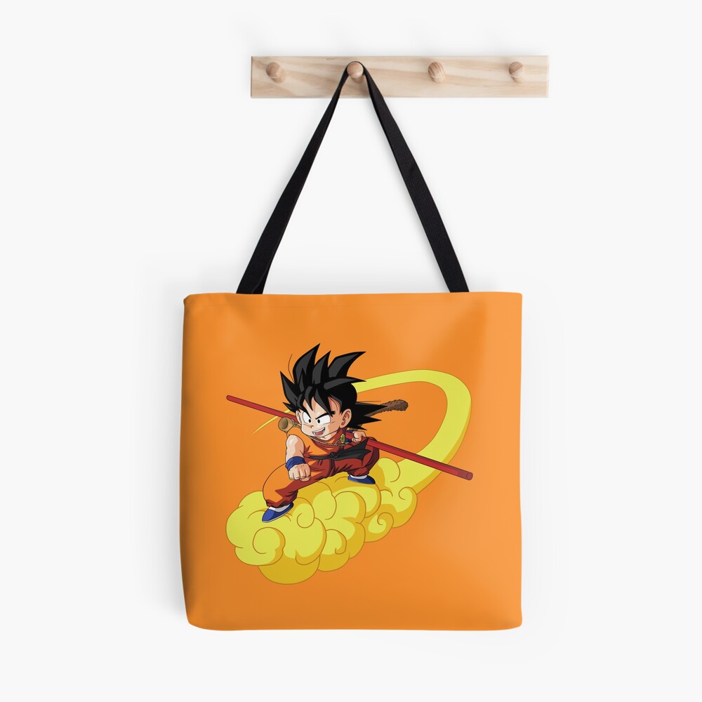 Dragon Ball Z Anime Cartoon Black & Orange Tech Backpack