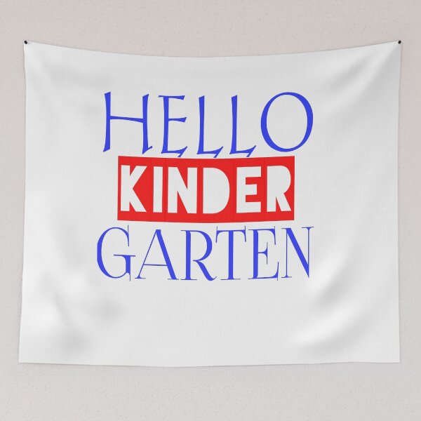 Item preview, Hello kinder garten designed and sold by Andreastore.
