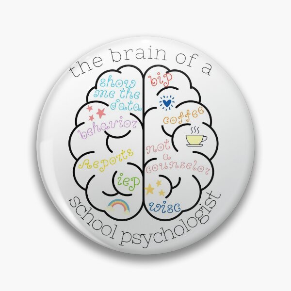 Item preview, school psychologist designed and sold by stickersbycare.