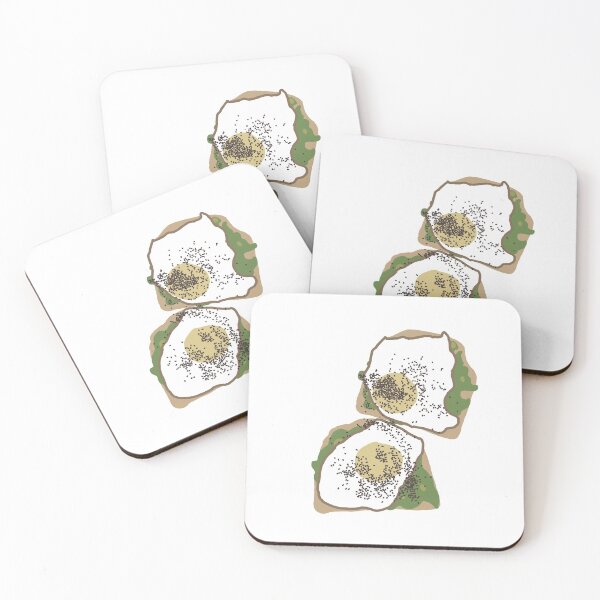 Item preview, Avocado Toast with Egg designed and sold by designsbyad.