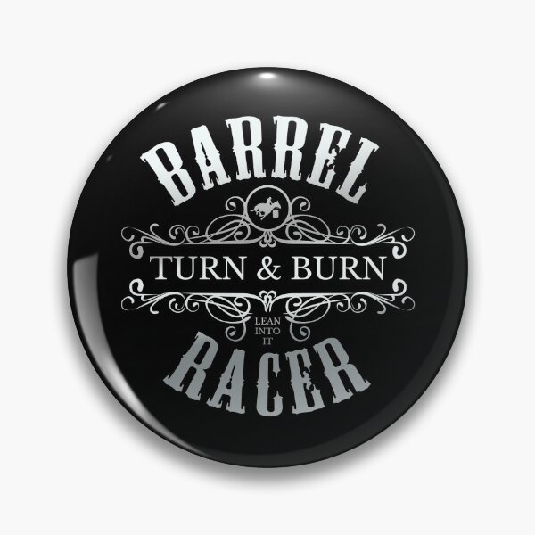 Artikelvorschau, Barrel Racer Turn & Burn Lean Into It Rodeo-Rennveranstaltungsdesign entworfen und verkauft von nikkidawn74.