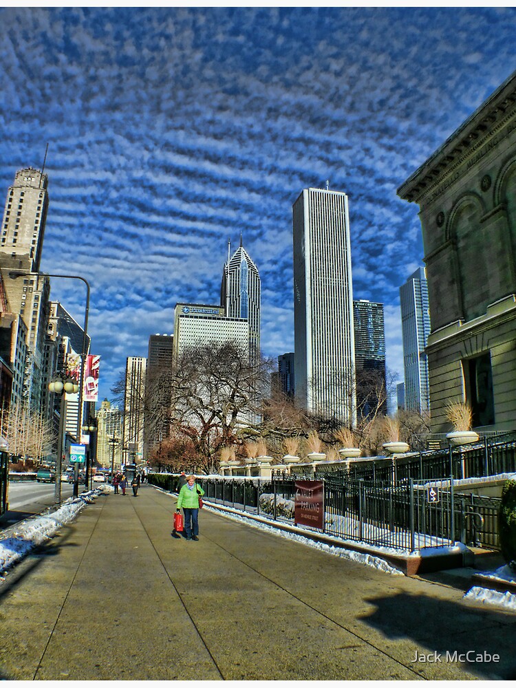 View of retailer Jeweler's Building in Chicago - Metal Photo Print