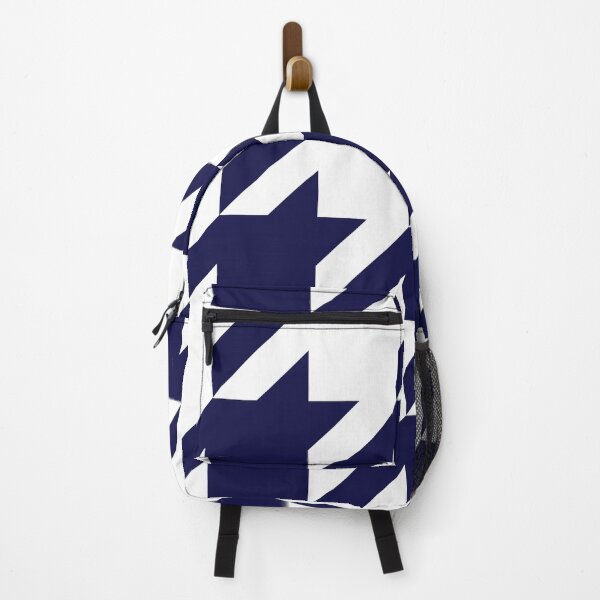 Item preview, Navy Houndstooth in White designed and sold by Moyanana.