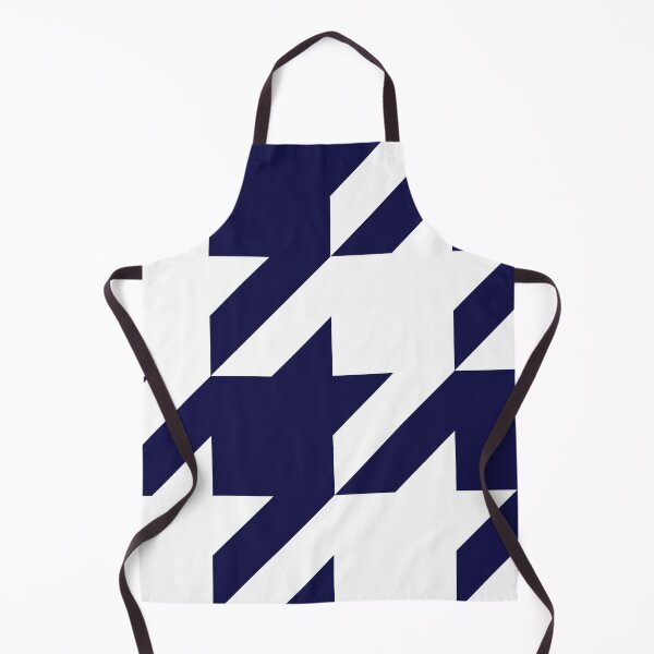 Item preview, Navy Houndstooth in White designed and sold by Moyanana.