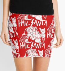 Hail Santa Mini Skirt