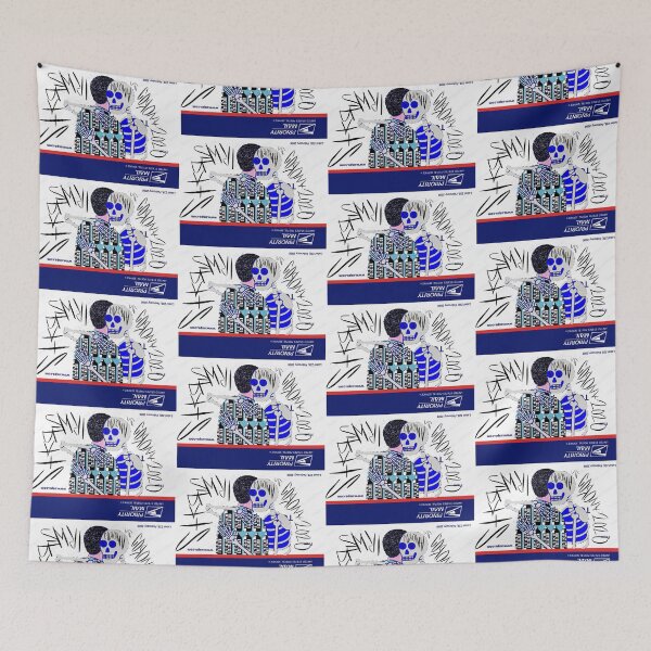 Item preview, Stickersamurai vs corona virus 2020 designed and sold by stickersamurai.