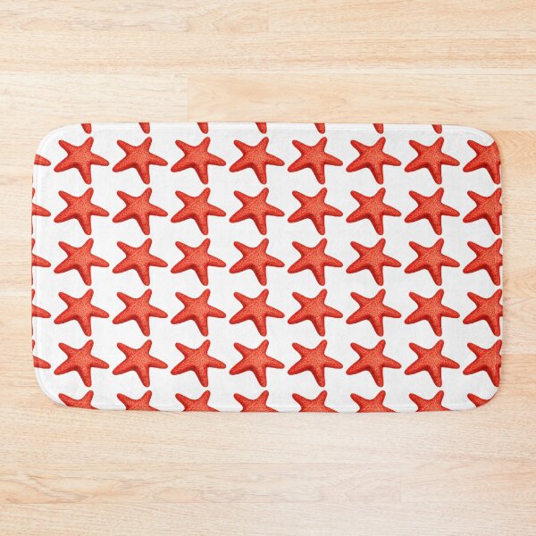 Item preview, Red Starfish pattern designed and sold by NPrintsDesign.