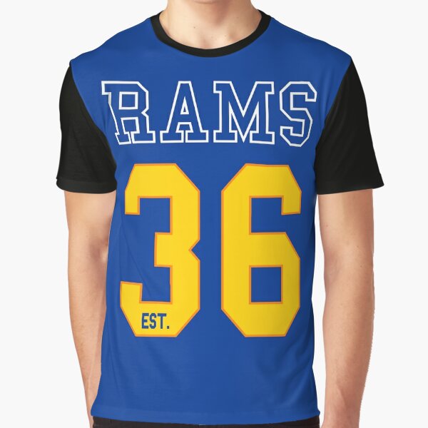 LA Rams Established 1936 Graphic T-Shirt for Sale by Gaspinall