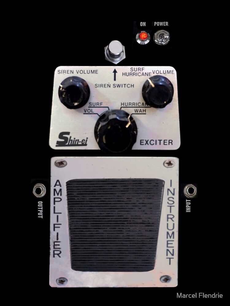 "Shinei Exciter Guitar Pedal Phone Case" iPhone Case for Sale by