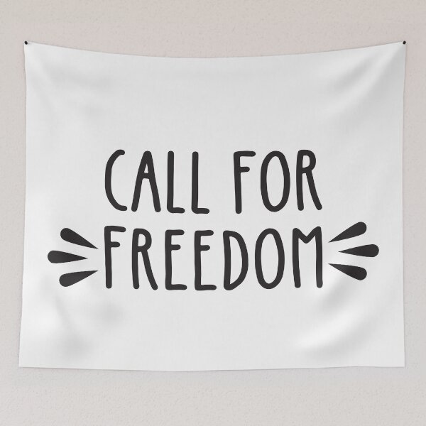 Item preview, Call for Freedom designed and sold by BlueZenStudio.