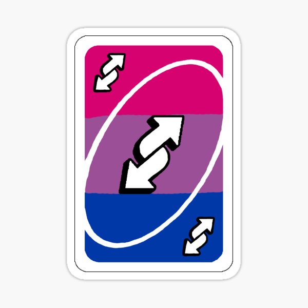 ANIMATED Uno Reverse Card Twitch Emote / Pink Card Emote / 