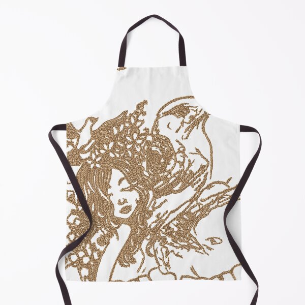 Item preview, Fantasy girl with bird designed and sold by Karen Dayton.