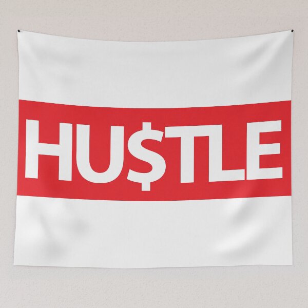 Item preview, Hustle Dollar Red Band designed and sold by Tee4Daily.