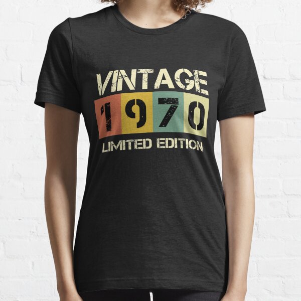 vintage 1970 limited edition t shirt