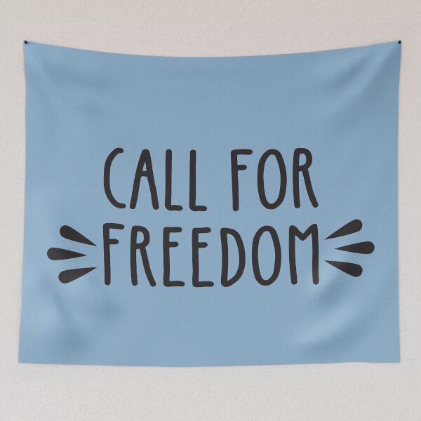 Item preview, Call for Freedom designed and sold by BlueZenStudio.