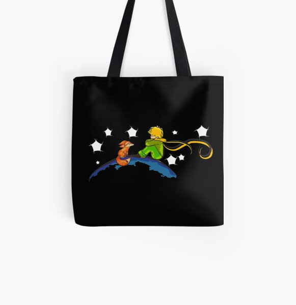El principito Bolsa estampada de tela