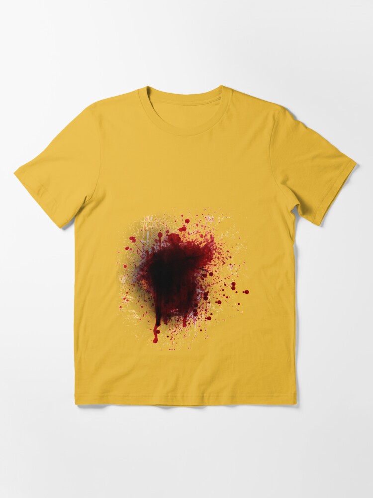 Blood splatter blood stain Essential T-Shirt for Sale by Dream