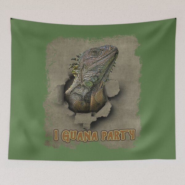 Item preview, I Guana Party, Funny Party Animal designed and sold by Steven Kight.