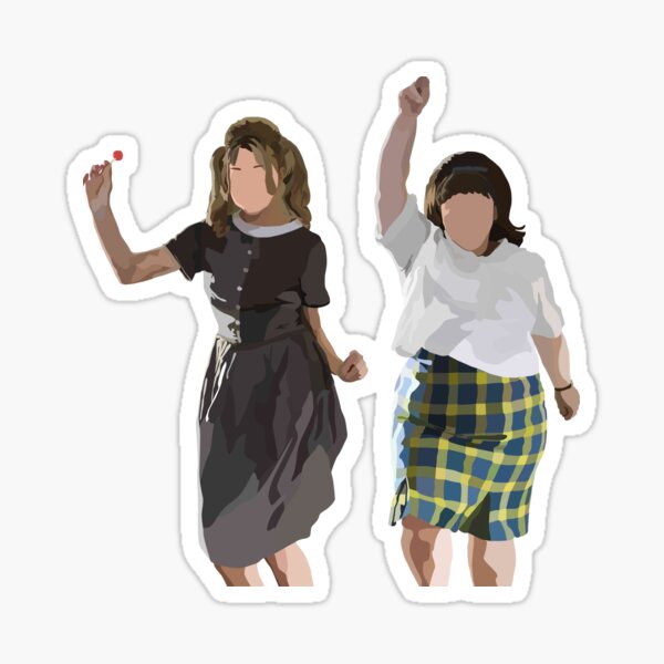 Tracy and Penny (Hairspray) Sticker