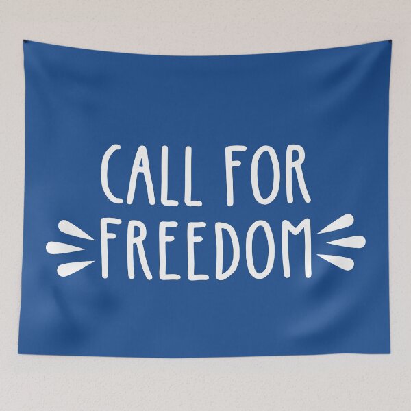 Item preview, Call for Freedom designed and sold by BlueZenStudio.