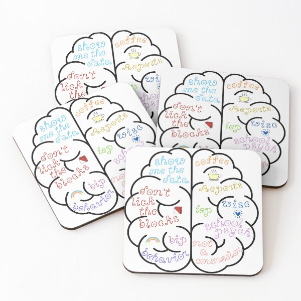 Item preview, school psychologist  designed and sold by stickersbycare.