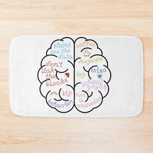 Item preview, school psychologist  designed and sold by stickersbycare.
